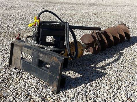 homemade skid steer auger|best rated skid steer auger.